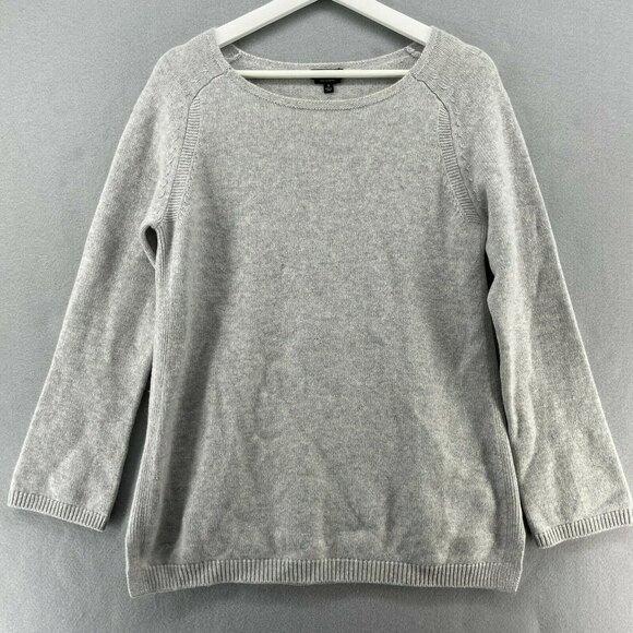 Talbots Pure 100% Cashmere Oversized Sweater Womens Small Soft Lux Knit Preppy - Picture 1 of 10